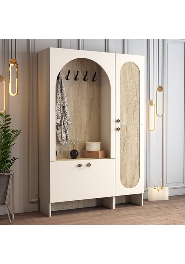 Palermo Portmanto Kl V108 - Krem / Traverten Krem / Traverten