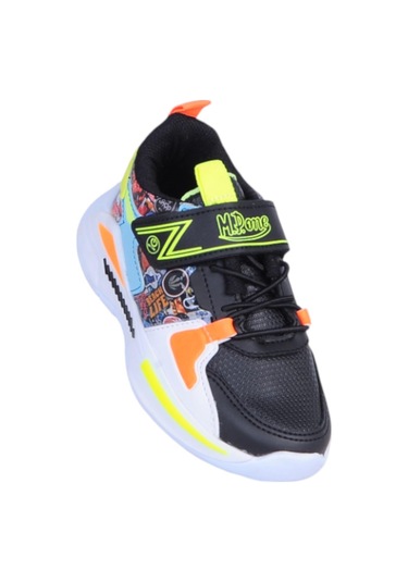 Mp 242-3325ft Syh-sarı Erkek Çocuk Spor Ayakkabı Siyah