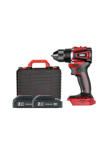 Attlas ATBL 21 BLPD-202 C 21V 2x2.0AH Çift Akülü Kömürsüz Darbeli Matkap 45 NM Tork - A0104173