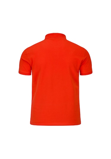 Hatemoğlu Nar Çiçeği Regular Fit Polo Yaka 100% Pamuk Tişört
