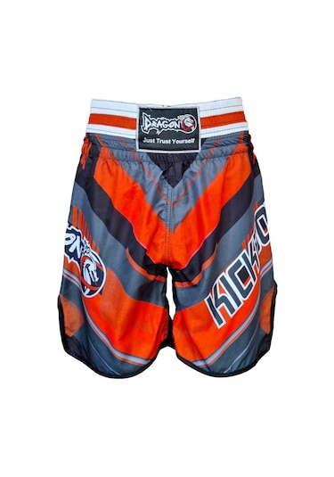 Dragondo Kb244 Kick Boks Şortu Kick Boxing Antrenman Şortu Dijital Baskılı Şort Çok Renkli