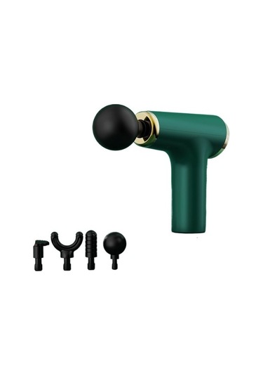 Yorgunluğu Gidermek Için Süper Uzun Pil Ömrüne Sahip Mini Ön Pano Tabancası Elektrikli Çok Fonksiyonlu Masaj Cihazı F27djk Açık Yeşil