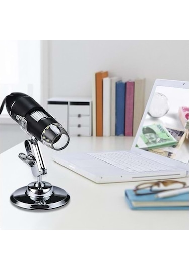 DailyLink 1600X Zoom 2MP USB Dijital Mikroskop 8 Ledli Kamera
