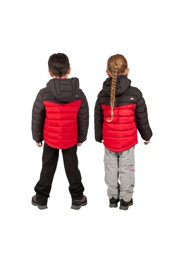 Trespass Oskar Padded Çocuk Mont Ucjkcan20002-red