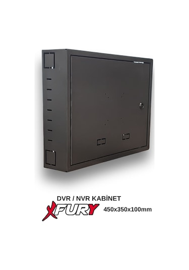 Fury Dvr/nvr Cctv Rack Kabinet 1u 19 '' W 45 H 35 D 10