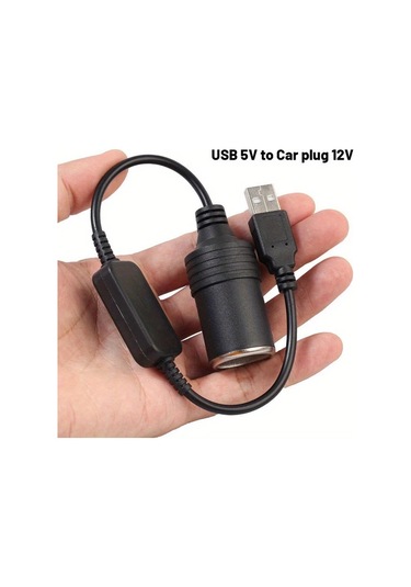 2 Adet Siyah 5v'ten 12v'a 12v Usb 5.0 Araba Adaptörü Kablosu, Pd Ve Qc3.0 İle Hızlı Şarj Çoklu Cihaz Dönüştürücü, Dayanıklı Mat Bitiş, Akıllı Telefonlar, Tabletler Ve Daha Fazlası İçin Kolay Kurulum - Pil Gereklidir, Araba Elektronik Aksesuarları