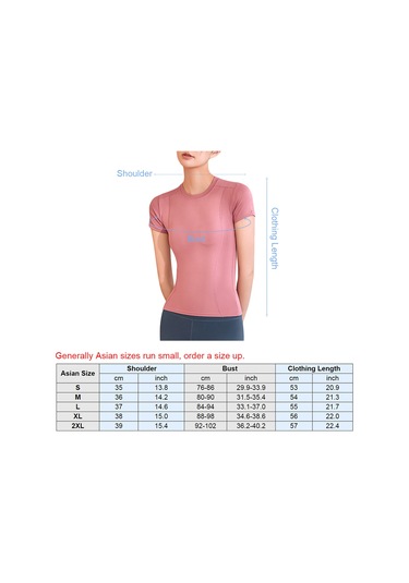 Gajeena Kadın Spor Tişört - Esnek, Nefes Alabilir, Yoga Ve Koşu İçin Rahat Fit SiYAH