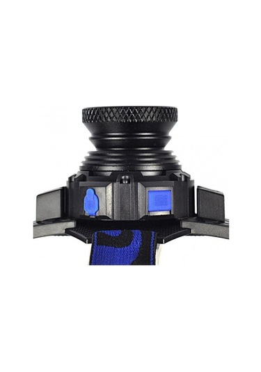 Kenpazar Q5 Şarjlı Mercekli Kafa Feneri Lambası Cree Led Ampül