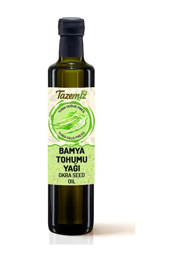 Tazemiz Bamya Tohumu Yağı 500 ML -