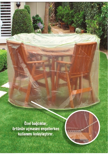 Homaks Mobilya Koruma Örtüsü Daire Çap 200 Cm