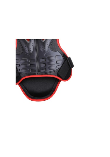Suntek Dirtbike Red M Için Motosiklet Koruma Yeleği Omurga