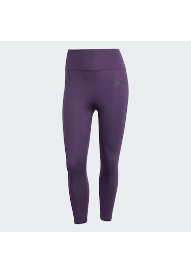 Adidas Optime Essentials No Front Rise Seam 7/8 Kadın Tayt Jy4818 Mor