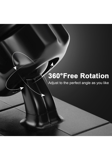 Singree "360 Dönebilen Güçlü Mıknatıslı Araç Telefon Tutucu - Tüm Telefonlar Ve Tabletler İçin"