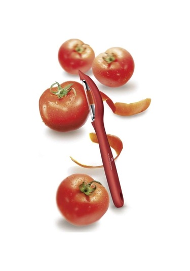 Victorinox Kırmızı Soyucu ve Bıçak Seti Kırmızı
