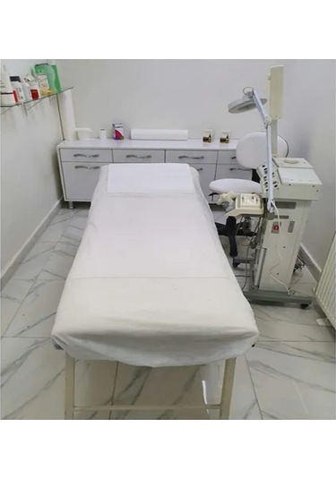 Ayliz Plast&Ambalaj Tek Kullanımlık Sedye Örtüsü Beyaz 80 x 240 100 Adet