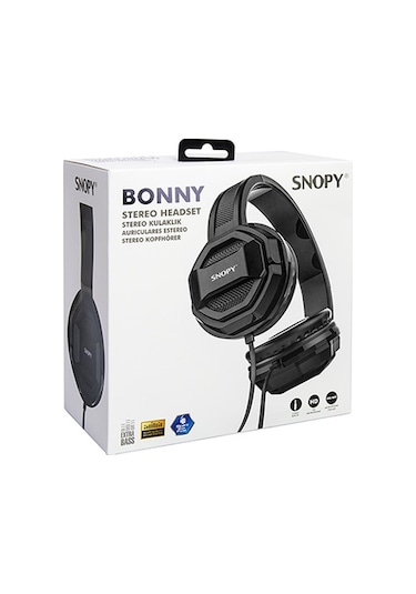 Snopy SN-101 Bonny Mikrofonlu Kulak Üstü Kulaklık