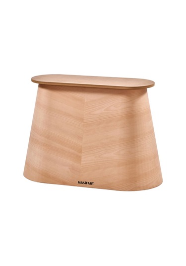 Masifart Calidus Kayın Robus Ayak Cilasız Ham Ahşap