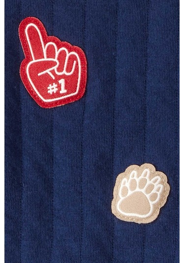 Erkek Bebek Yelekli Set Ctr-1t542110 Mavi