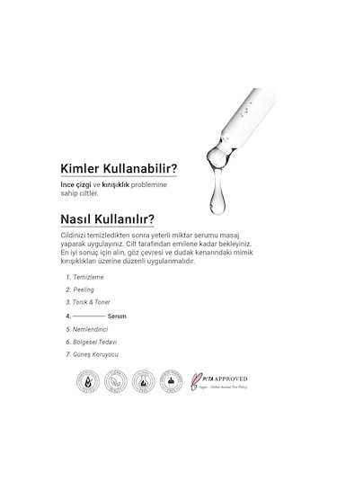 The NewLab , Kaz Ayakları &   Peptit Yüz Serumu 30 Ml (10% Argireline Peptide)