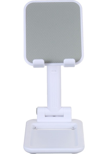 Ranyeek Abs Malzeme Çift Taraflı Ayar Özelliği İle 4-10 İnç Telefon/tablet İçin Çalışma Masası Katlanabilir Tutucu - Beyaz