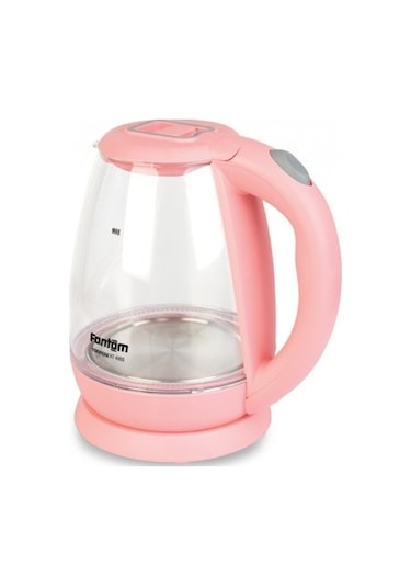 Fantom KT 4000 Fokurdak 1700 ML Cam Gövdeli Su Isıtıcı Kettle