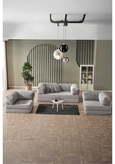 Legom Avanos Aktivite Koltuğu Yatak Olabilen Çok Amaçlı Kanepe Koltuk Takımı Gri Gri