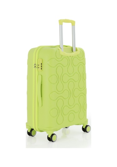 Mçs Polipropilen 3lü Valiz Seti Orta & Kabin & Makyaj V376 S23sy1000052-set 00194 Açık Sarı