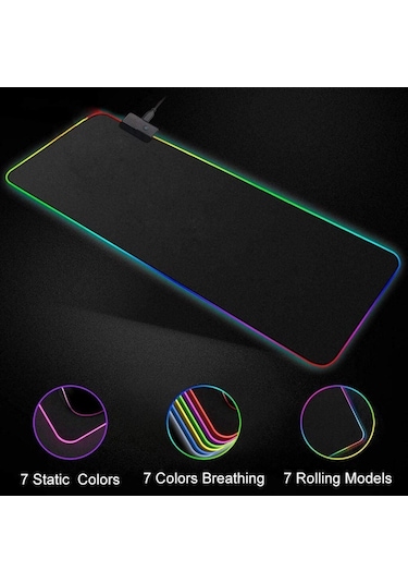 Unico Rgb Led Işıklı Gaming Mouse Pad 80X 30Cm Mp-0778