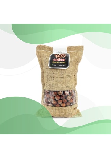 Nutas Kabuklu Fındık Jüt Çuval 1 KG
