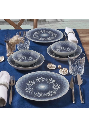 Güral Camelıa 12 Parça 4 Kişilik Yemek Takımı -3100