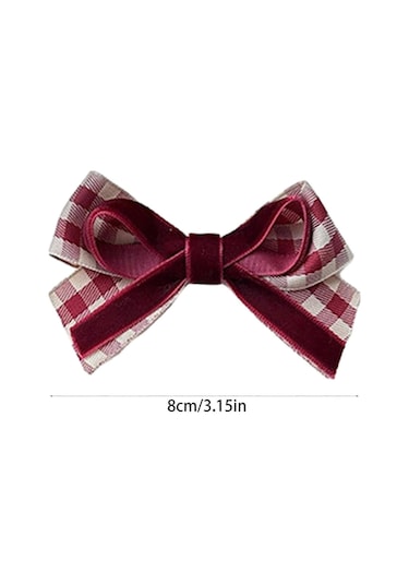 Noel Papyon Saç Tokası Fransız Tarzı Saç Tokası Kızlar Tokal Diğer