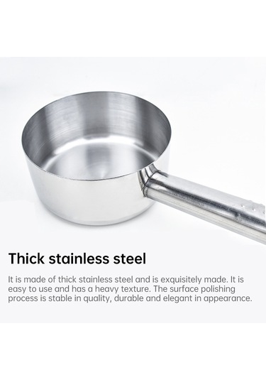 Sones Paslanmaz Çelik Su Kepçesi Su Akrebi Şef Mutfak Su Kepçesi