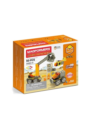 Magformers Mıknatıslı Construction Set - 50 Parça
