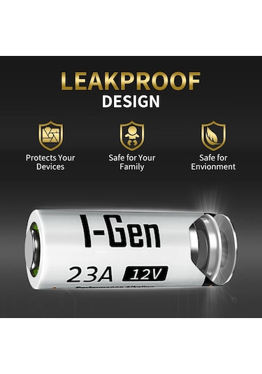 I-Gen 23A Pil 5'li Paket 12V MN21 (A23 / 23A / V23GA / LRV08 / 8LR932)