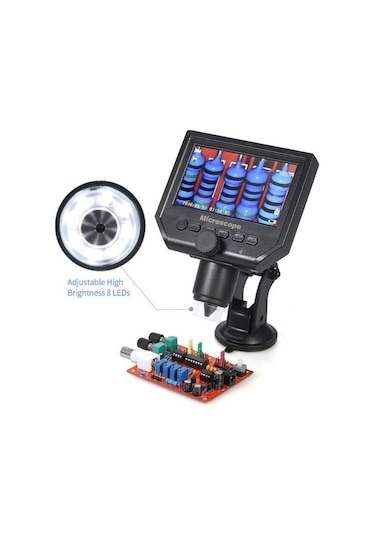 Powermaster 4.3'' 3.6mp Hd 600x Dijital Şarjlı Mikroskop