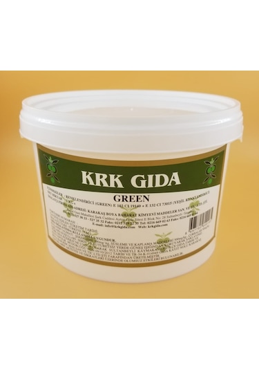 Krk Gıda Gıda Boyası Yeşil 1 KG