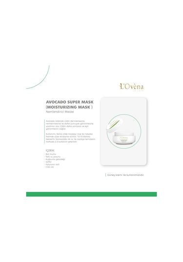 Lovena De Paris Avocado Super Mask 150 ML