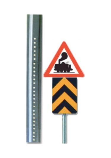 Omega Levha Direği 3.Mt (3.Mm Galv.Sac)