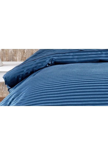 Bella Bambu Jakar Kumaş Indigo Çift Kiş. Nevresim Takımı 6 Parça - 1181 Renkli
