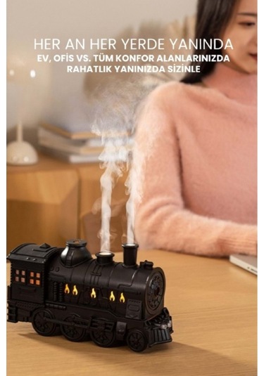 Periboia Tren Görünümlü Hava Nemlendirici