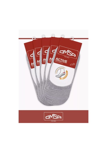 Omsa Pamuklu Yaz Babetleri 5 Çift Set 161382599 Gri