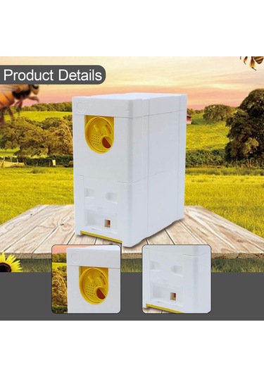 Homyl Kraliçe Arı Yetiştirme Kutusu Köpük Kovanı Bahçe