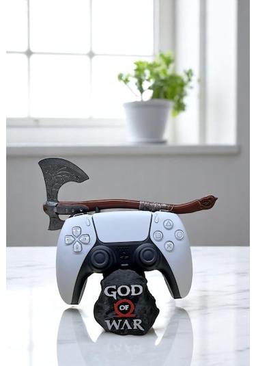 God Of War Ps4 / Ps5 Kol Tutucu Stand Joystick Standı Ragnarok Siyah