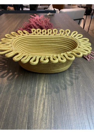 Galaxy Doğal, Jüt, Desenli, Sepet, Dolap Içi, Çocuk Odası, Düzenleyici, Saklama Sepeti Jüt