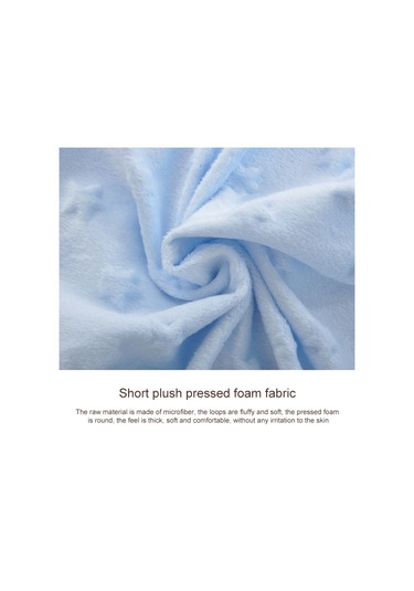 Sones İlkbahar Ve Sonbahar Çift Katlı Bebek Örgü Polar Battaniye Yatak Örtüsü Pembe