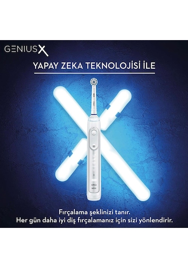 Oral-B Genius X White New Şarj Edilebilir Diş Fırçası