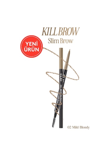 Clıo Kill Brow Slim Brow 02 Mild Blondy