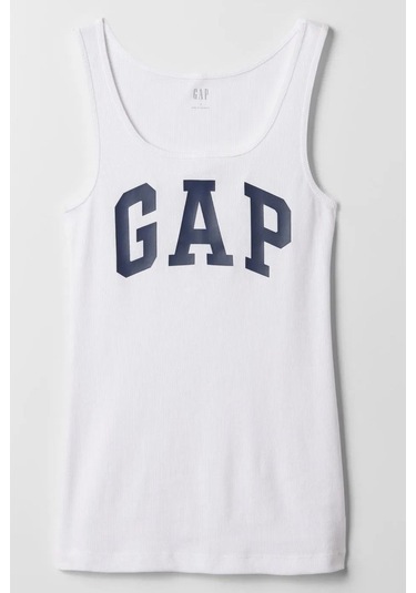 Gap V-sl Bf Kadın Atlet Beyaz