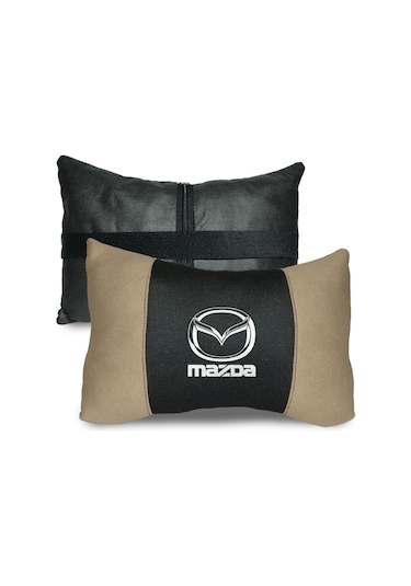 MAZDA 100% PAMUKLU OTO ARAÇ OTO BOYUN YASTIK 2 ADET