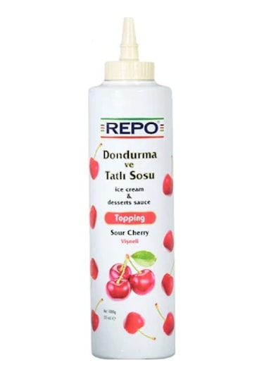 Fo Repo Vişne Aromalı Topping Dondurma ve Tatlı Sosu 1 KG